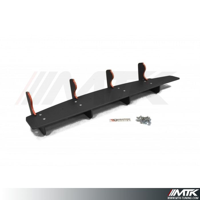Difusor Delantero Maxton Design Para Mini Cooper R56 JCW - Acabado Brillo Negro ABS, Estilo Agresivo, Fácil Montaje